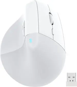Timce Ergonomic Mouse Wireless,2.4G and Dual Bluetooth Wireless Connectivity, 3 Adjustable DPI Vertical Mouse, Rechargeable Ergo Mousefor Laptop, PC, iMac and DesktopWhite Timce Ergonomic Mouse Wireless,2.4G and Dual Bluetooth Wireless Connectivity, 3 Adjustable DPI Vertical Mouse, Rechargeable Ergo Mousefor Laptop, PC, iMac and DesktopWhite