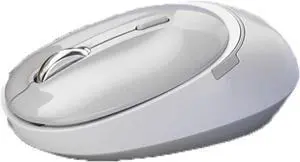Wireless Mouse with 2.4G USB Receiver 1600 DPI Single Mode or Dual Mode Portable Computer Mouse for Laptops PC Rechargeable