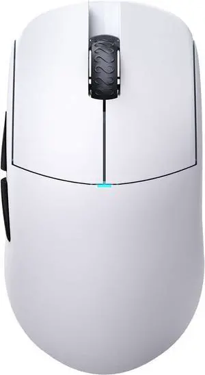 Lamzu Atlantis Mini Champion Edition Wireless Gaming Mouse, Optical Switch,Ultra Lightweight 51g, Symmetrical, MCU Nordic 52840, Dustproof Encoder, PAW3950 Sensor, 8K Compatible-White
