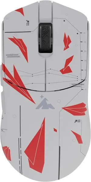 Higround Yuma Wireless Mouse - Radar, Lightweight Gaming Mice, PIXART 3395 Sensor, 26K DPI, 650 IPS, 50G Acceleration, Up to 70 Hours Battery Life, 4KHz Wireless Polling Rate with Motion Sync