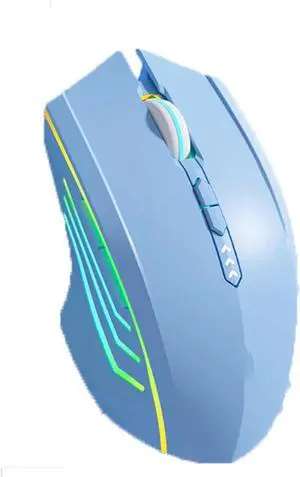 Mouse Wireless Mouse 2.4G Ergonomic Optical Mouse Computer Mouse for Laptop, PC, Computer 7 Buttons 2400 DPI Battery Display Computer Mouse