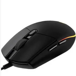Computer Mouse Gaming Mouse, Wired Optical Mouse with 6 Buttons RGB Lighting for laptops, desktops, Business Offices Touch Scroll Wheel Classic Black Wireless mice