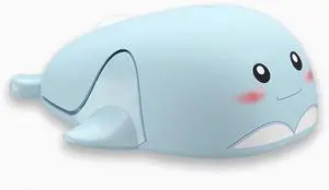 Cute Wireless Mouse with 2.4GHz USB Receiver Dual Mode Computer Mouse Silent Clicks for Laptops PC Office Students Home