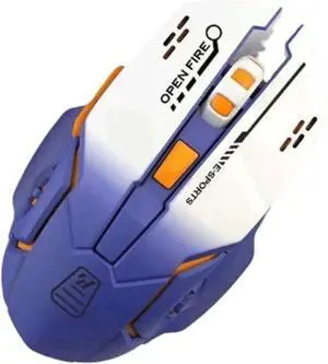 Computer Mouse Gaming Mouse Wireless, Ergonomic Gamer Laptop Pc Optical Computer Mice 6 Adjustable Dpi Up to 2400 for Many Computer Devices Wireless mice