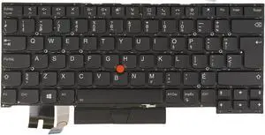 Laptop Computer Replacement Keyboard for Lenovo ThinkPad T14s Gen 1, T490s T495s, 20T0 20T1 20UH 20UJ 20QJ 20QK 20NX 20NY Backlit (CA CF Canadian Layout) Laptop Computer Replacement Keyboard for Lenovo ThinkPad T14s Gen 1, T490s T495s, 20T0 20T1 20UH 20UJ 20QJ 20QK 20NX 20NY Backlit (CA CF Canadian Layout)