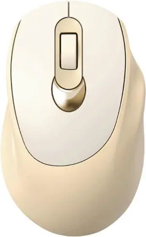 Wireless Mouse with 2.4G USB Single or Dual Mode Receiver 1600 DPI Portable Computer Mouse for Laptops PC Rechargeable