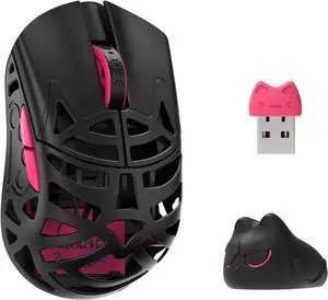 MK x WLMOUSE Beast Miao 8K Wireless Mouse (OM Optical, Black)