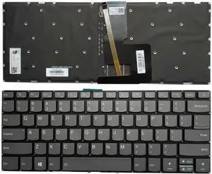 Backlit Keyboard Compatible with 520s-14 520S-14IKB 520S-14IKBR 330-14AST 330-14IGM 330-14IKB S145-14 S145-14IWL Compatible Laptop Keyboard