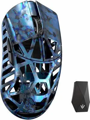 MK x WLMOUSE Beast X Max Tempered Wireless 8K Mouse (Side Slits)