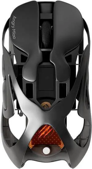 AM Infinity Gaming Wireless Mouse, 49g Metal Ultralight Hollow Design, 30000 DPI PAW3950 Sensor, Dual 8K Polling, Hot-Swappable Battery, DIY RGB Lighting  2.4G/Bluetooth/Wired Gaming Computer Mouse