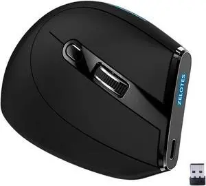 Spain | Zelotes F-36A Optical 2.4G Mouse 6 Buttons Computer Pc Accessories Wireletss Rechargeable Mice 2400 Dpi Adjustable New 2026 High for Reliable Electronic Component