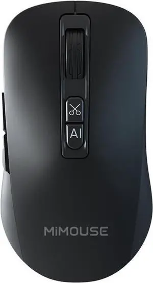 M4 Wireless Smart Ai Mouse For Pc Laptops,One-Touch Voice Input, Ai Assistant, Meeting Recording, Screenshot Translation, And Multi-Language Compatibility, Is A High-Performance Office Device.