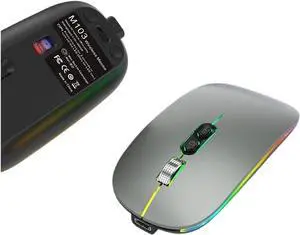 Bluetooth Dual-Mode Wireless Mouse(Singlemodemetalash)