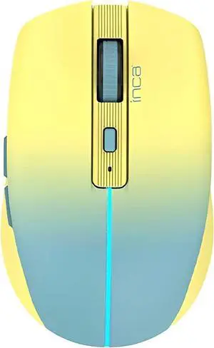 Mouse IWM-511RS 1600 DPI, Wrls & BT, 6D Button, Yellow