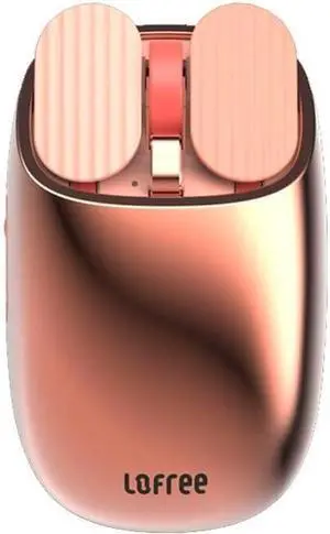 Wireless Mouse  Rose Gold, Rechargeable, Silent Click, Multi-Gesture Touch Surface, Slim Ergonomic Design, for PC, Laptop, MacBook, Mac, Windows