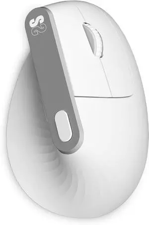 Nature Vertical Ergo Dual Mouse Battery White
