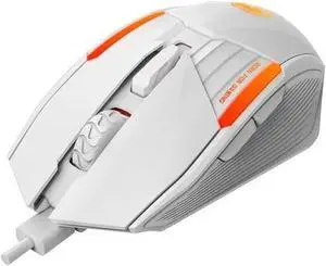 Marvo Scorpion M291 WH CAPO wired Gaming Mouse 7 colors lighting 6400 DPI - White
