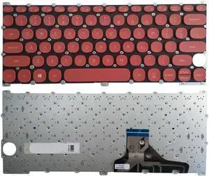 Replacement Laptop Keyboard Compatible with NP530XBB NP530XBV 530XBB 530XBV Models No Frame Design(Pink)