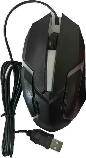 Say Goodbye to mediocrity and Shine with Individuality! The X1 Illuminated Wired Mouse is not only an Excellent Tool for Precise Control, It's Also a Beautiful Sight on Your Desktop (Black)