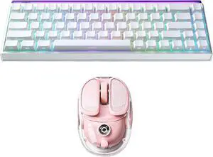 Nano 68 Mechanical Gaming Keyboard, Q9 Wireless Computer Mouse
