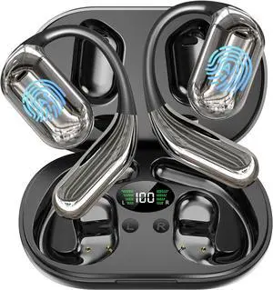 AI Language Translator Earbuds Real Time, 3-in-1 Translation Earbuds 134 Languages & Accents and Long Battery Life, HF Sound, Spanish/English Audífonos Traductores for Travel Business Learning, Black