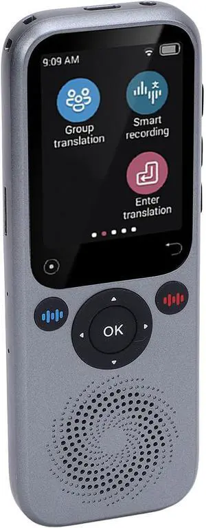 Language Translator Device, 138+ Languages Translation in Real Time for Voice Text Photo, Ai Translator, Portable Smart Voice Translator Device for Business Learning Travel