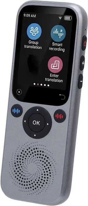 Language Translator Device, Real Time AI Voice Translator for 138 Languages, 2.0in Touch Screen Instant Translator Supports Offline Online Photo Translation Currency Conversions