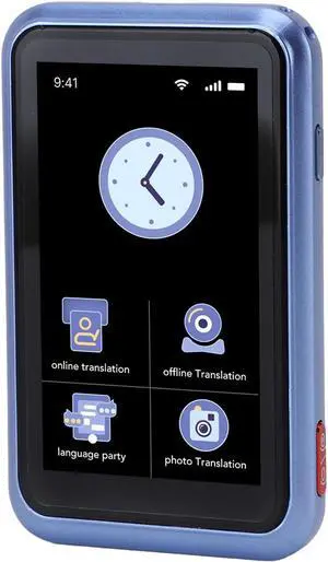 Ai Voice Language Translator, Portable Bidirectional Translation Device with 138 Languages, 3.0 Inch Touch Screen, Recording, for Business, Learning, Travel