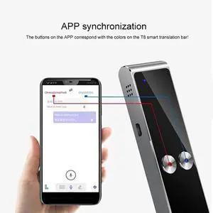 Portable Multi Language AI Voice Real Time Interactive Two-Way Translation Device for Travel Business