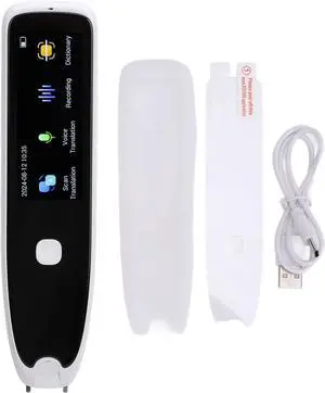 Scan Reader Pen Translator Pen Reading Tool for Dyslexia, and Offline Learning Translator Digital Translator Dictionary Pen for Students Travelers Businessmen Scan Reader Pen Translator Pen Reading Tool for Dyslexia, and Offline Learning Translator Digital Translator Dictionary Pen for Students Travelers Businessmen