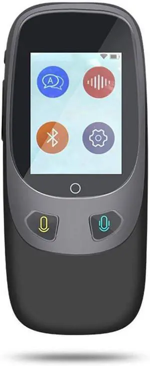 Smart Voice Translator Device - 4G WiFi Two Way Real Time Instant Language Translator rt 41Languages for Learning Travel Shopping Business Black Needed Happy Gift