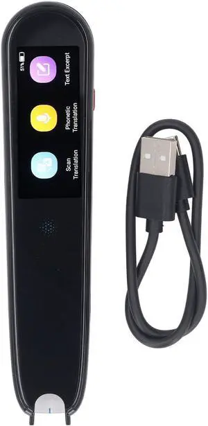 2.5 Inch HD Touchscreen Scan Translation Pen, Accuracy Language Translator Device, Multifunctional for Travel Study Work, Supports 112 Languages, Offline Capability