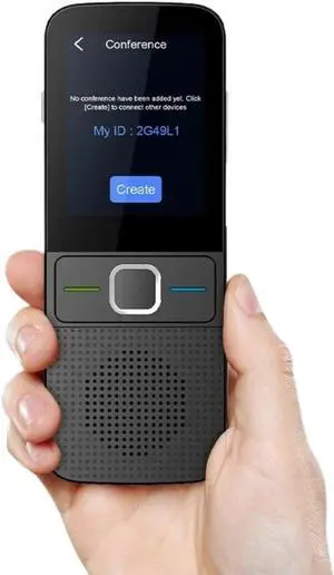Language Translator Device, 137 Language WiFi Smart Voice Translator Real-time Multi-Language Sp Interactive Offline Translator Business Travel for Business Learning Travel
