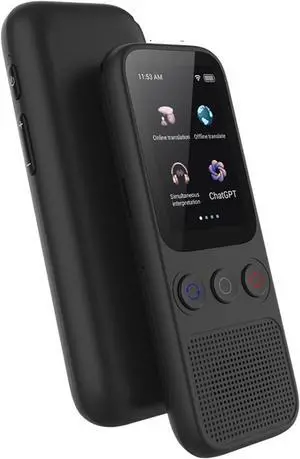 Language Translator Device, Portable Translator 138 Language Smart Translator Offline in Real Time Smart AI Voice Instant Language Translator for Business Learning Travel