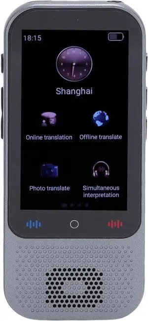 Language Translator Device, 138 Languages Smart AI Translation Device, 1GB 8GB Voice Translator with 3 Inch Touchscreen for Travel Communication