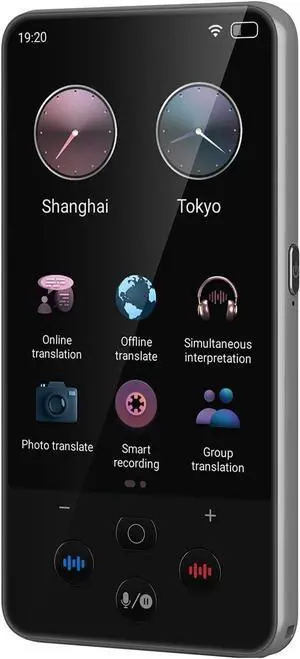 Scan Reader Pen, S85 pro Language Translator Device 4 inch 138 Languages Voice Video Recording Translating Offline Translation 8GB 2000mAh for Dyslexia, Elderly, Kids, Students