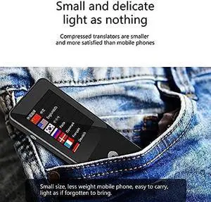 Portable AI Smart Voice Translator Traductor De Idiomas En Tiempo Real 45 Language Instant Translator Photo Offline Translation Needed Hopeful charitable Chaser of Light