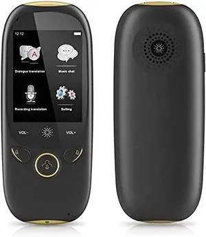 Portable Language Device,Two Way Instant Voice Support 75 Languageswith Camera Translation for Travelling Abroad Learning Shopping Business Chat