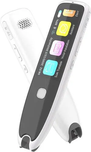 Instant Voice Translator Reading Pen Scanning Translation Dictionary Pen Scan Text and Translate Support Offline WiFi 113 Language Suitable for Study, Work, Travel