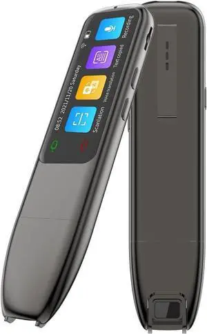 Instant Voice Translator Device| Portable Offline Translate Scanning Dictionary Pen| WiFi 112 Language Electronic Dictionary Translation Reading Pen| Suitable for Study, Work, Travel