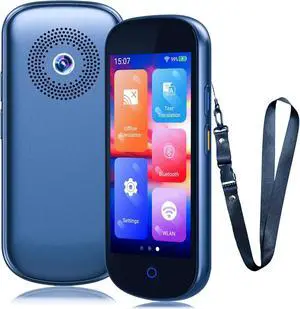 AI Language Translator Device, 2025 Two-Way Instant Language Translator Real-Time 137 Languages,Online/Offline/Text/AI/Voice/Photo Translation,Portable Translator for Business,Study&Travel-Sliver Grey