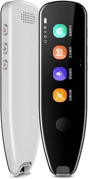 Scanning Dictionary Pen Language Translator Translation Reading Pen Support Offline WiFi Electronic Dictionary in 112 Languages Suitable for Study, Work, and Global Trave,A