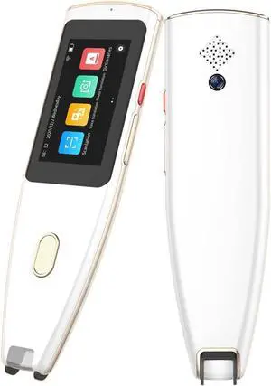 Scanning Translation Reading Pen | Language Translator Device | Scan Text and Translate | Speak and Translate | Wi-Fi Multilingual Dictionary Pen,