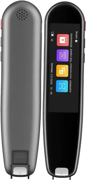 Smart Scanning Translation Dictionary Pen Portable Instant Voice Translator Reading Pen Scan Text Translate Support Offline WiFi 111 Language Electronic Dictionary,