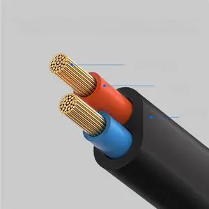 IEC320 C8 to 2X C7 Y-type split AC power cord, 8-shaped male to 2 female 1 in 2 out AC power cord