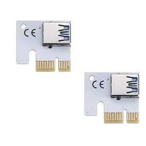 PCI-E 1X adapter card, PCI- X1 slot gold finger, can achieve stable and fast data transmission, (VER008S, 5 pack) PCI-E 1X adapter card, PCI- X1 slot gold finger, can achieve stable and fast data transmission, (VER008S, 5 pack)