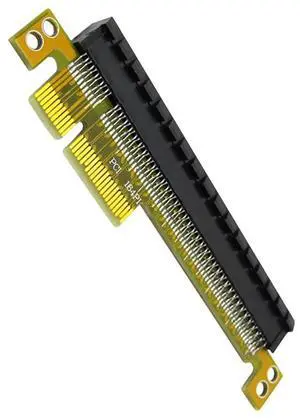 PCI-E 4X to 16X Riser Card PCI Converter Male to Female Extender Adapter Support PCIe 4X Card 8X Card 16X Card PCI-E 4X to 16X Riser Card PCI Converter Male to Female Extender Adapter Support PCIe 4X Card 8X Card 16X Card