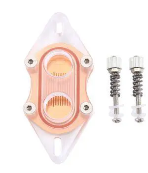 CPU water cooling block cooler acrylic transparent suitable for computer CPU block CPU water cooling block cooler acrylic transparent suitable for computer CPU block