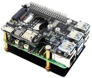 PCIe to M.2 4G/5G and USB 3.2 HAT compatible with SIMCom/Quectel 4G/5G modules for 5 PCIe expansion boards PCIe to M.2 4G/5G and USB 3.2 HAT compatible with SIMCom/Quectel 4G/5G modules for 5 PCIe expansion boards