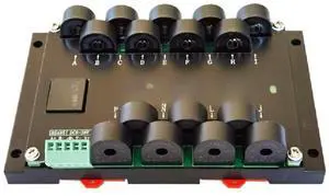 Multi-channel 16.5A AC current measurement acquisition module RS485 sensor transmitter